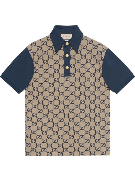 gucci monogram men's blue polo tag|gucci engraving.